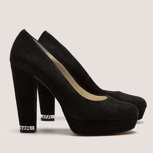Michael Kors
Sabrina Suede Platform Pump, Black